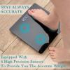Moss & Stone Digital Body Weight Bathroom Scale Smart Scale(Black Digital Scale)