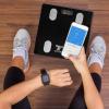 Moss & Stone Digital Body Weight Bathroom Scale Smart Scale(Black Smart Digital Scale)