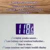 Moss & Stone Digital Body Weight Bathroom Scale Smart Scale(Silver Digital Scale)