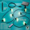 Moss & Stone Solar Outdoor String Lights 25 Ft with 15 Edison Bulbs, Outdoor Lights for Patio LED Bulb G40 Warm White Light, Waterproof for Christmas Party, Garden Porch Deck, USB Charging,