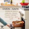 Moss & Stone 5 Pcs Copper Chef Cookware Non Stick Deep Frying Pan, Fry Basket, Steamer Rack, Dishwasher & Oven Safe, 5 Qt Deep Square Pan, Induction Copper Cookware Set – 9.5″ x 3.5″(Copper Cookware)