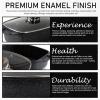 Moss & Stone Carbon Steel Roaster Pan With “V” Shape Removable Roasting Rack Set, 16.5 Inch Rectangular Nonstick Roasting Pan, Turkey Roaster Pan Rack With Carving Fork & Chef Knife(Multi-Purpose Casserole Roasting Pan)