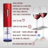 Moss & Stone Electric Wine Opener Set, Corkscrew Remover With USB Charging, Wine Bottle Opener with Wine Pourer, Foil Cutter & Vacuum Stopper, Automatic Wine Opener For Wine Lovers (Red)(Red)