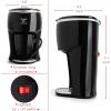 Moss & Stone Mini Drip Coffee Maker with Mug (5 oz Mugs), Small Coffee Pot With 2 Coffee Cups, Mini Coffee Maker (2 Drip & 2 Mug)(1 Cup)