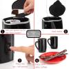 Moss & Stone Mini Drip Coffee Maker with Mug (5 oz Mugs), Small Coffee Pot With 2 Coffee Cups, Mini Coffee Maker (2 Drip & 2 Mug)(2 Cup)