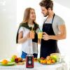 Moss & Stone MiniSmoothie Blender, Compact Personal Blender with Additional Cups Bullet Shape For Frozen Drinks, To-Go Portable Cups with Lids, Juice & Smoothie Maker(Red)