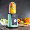 Moss & Stone MiniSmoothie Blender, Compact Personal Blender with Additional Cups Bullet Shape For Frozen Drinks, To-Go Portable Cups with Lids, Juice & Smoothie Maker(Green)