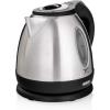 Moss & Stone 1.2L Stainless Steel Small Electric Kettle Red Color, Cordless 1500w Fast Boiling Pot, Portable Hot Water Electric Tea Kettle With Boil Dry Protection & Auto Shut-Off(Silver)